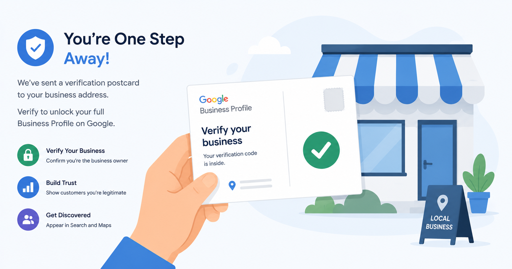 Google Business Profile verification process for UK businesses