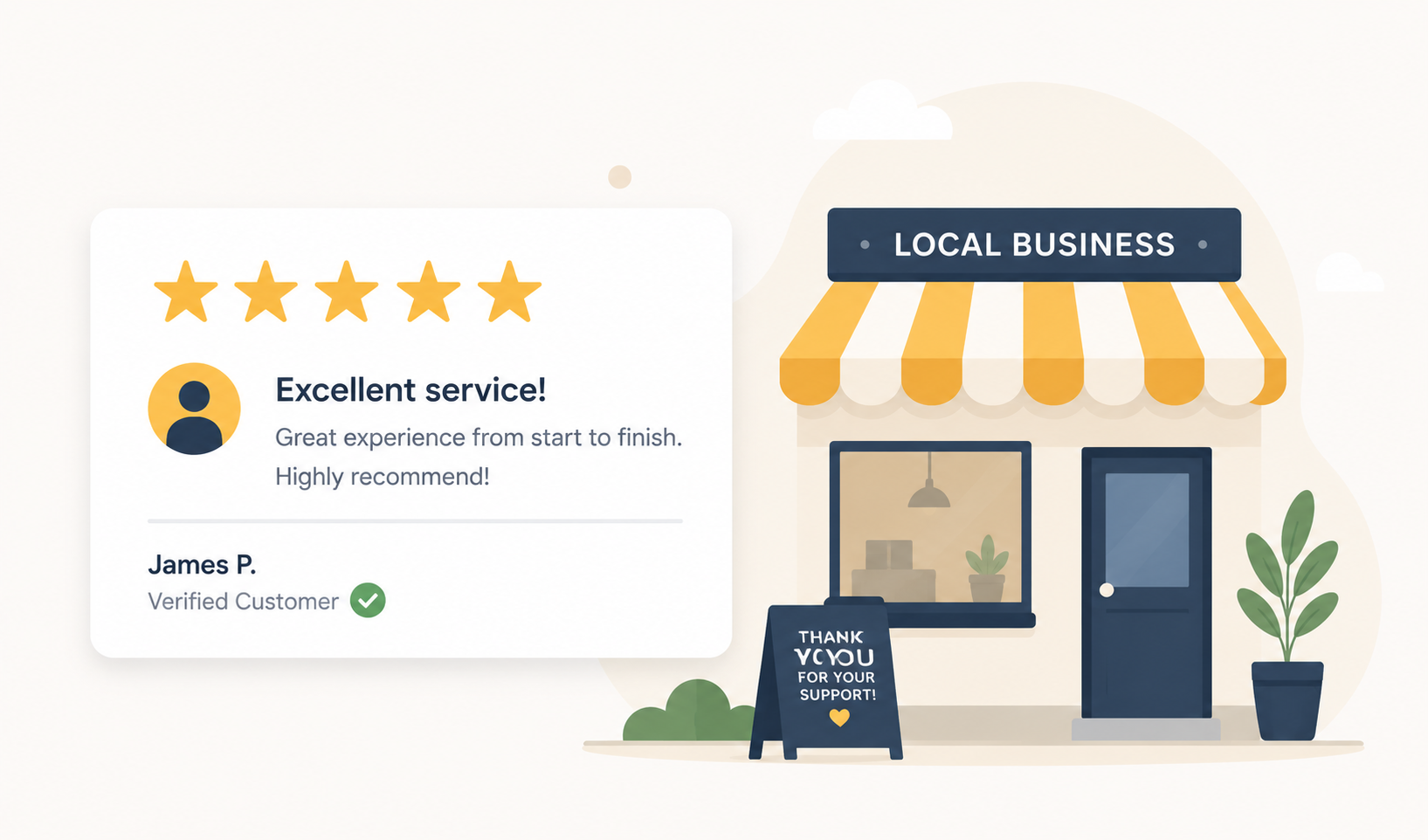 Customer reviews boosting local SEO ranking for UK businesses